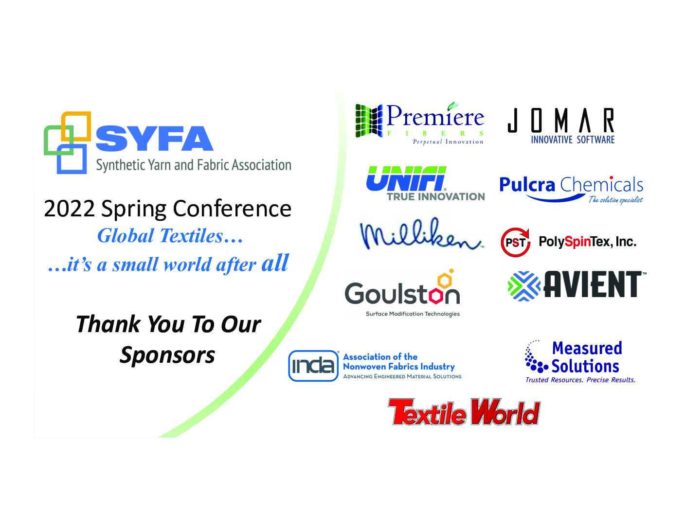Spring Conference Sonsors